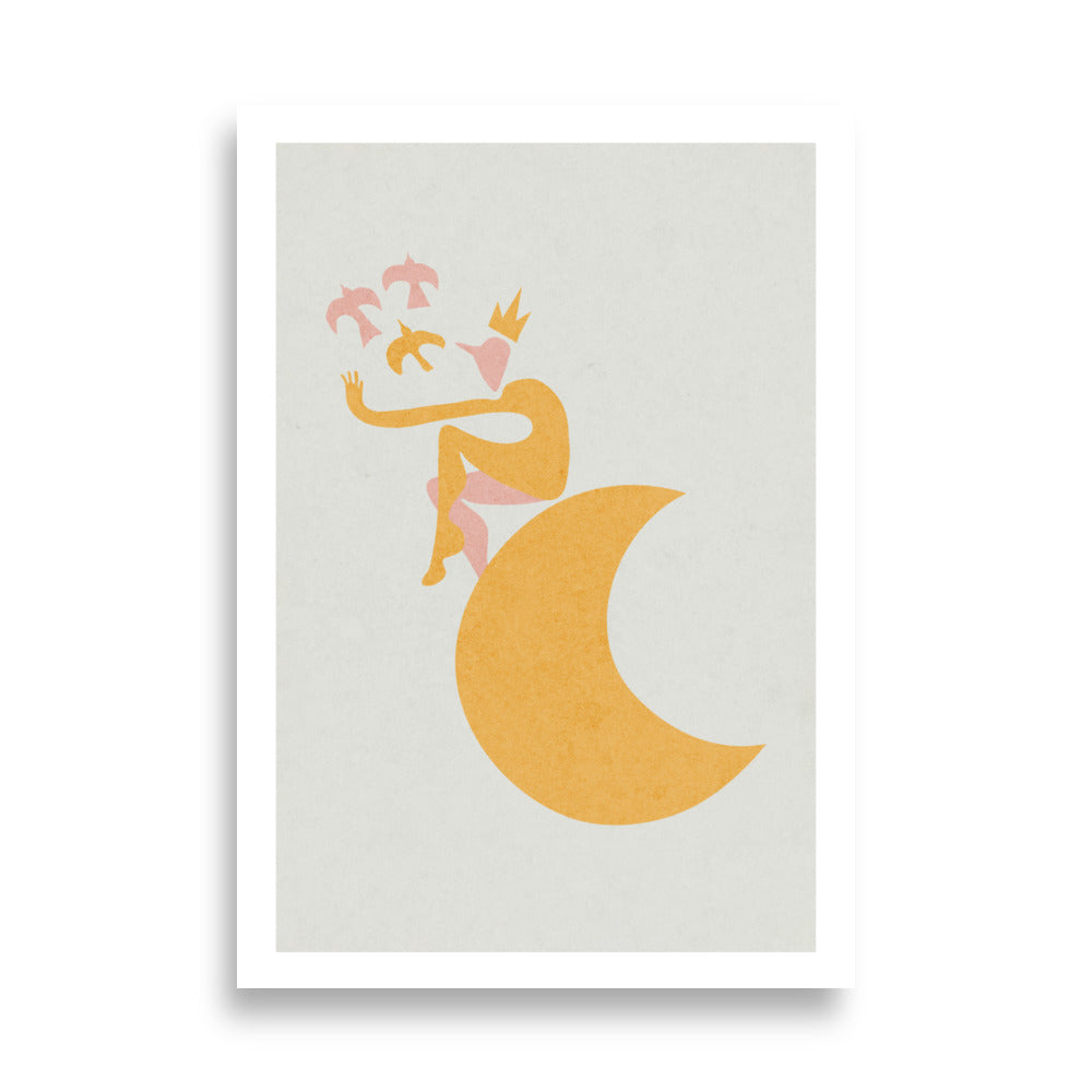 Moonlit Fairy Poster