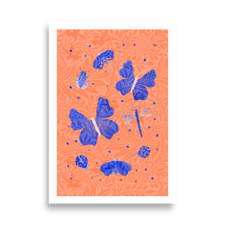 Mystical Butterflies Poster