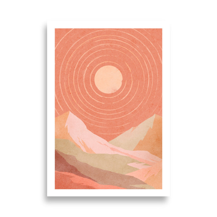 Sunset Radiance Poster