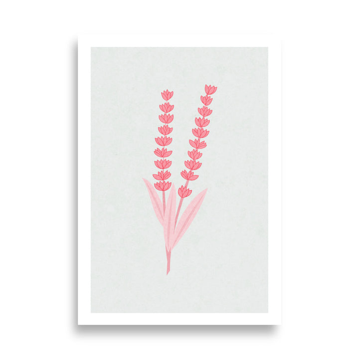 Pink Flora Poster