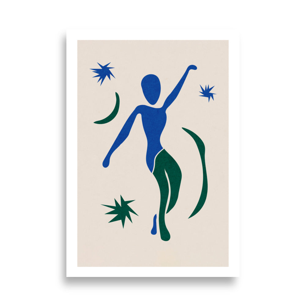 Dancing Figure Poster