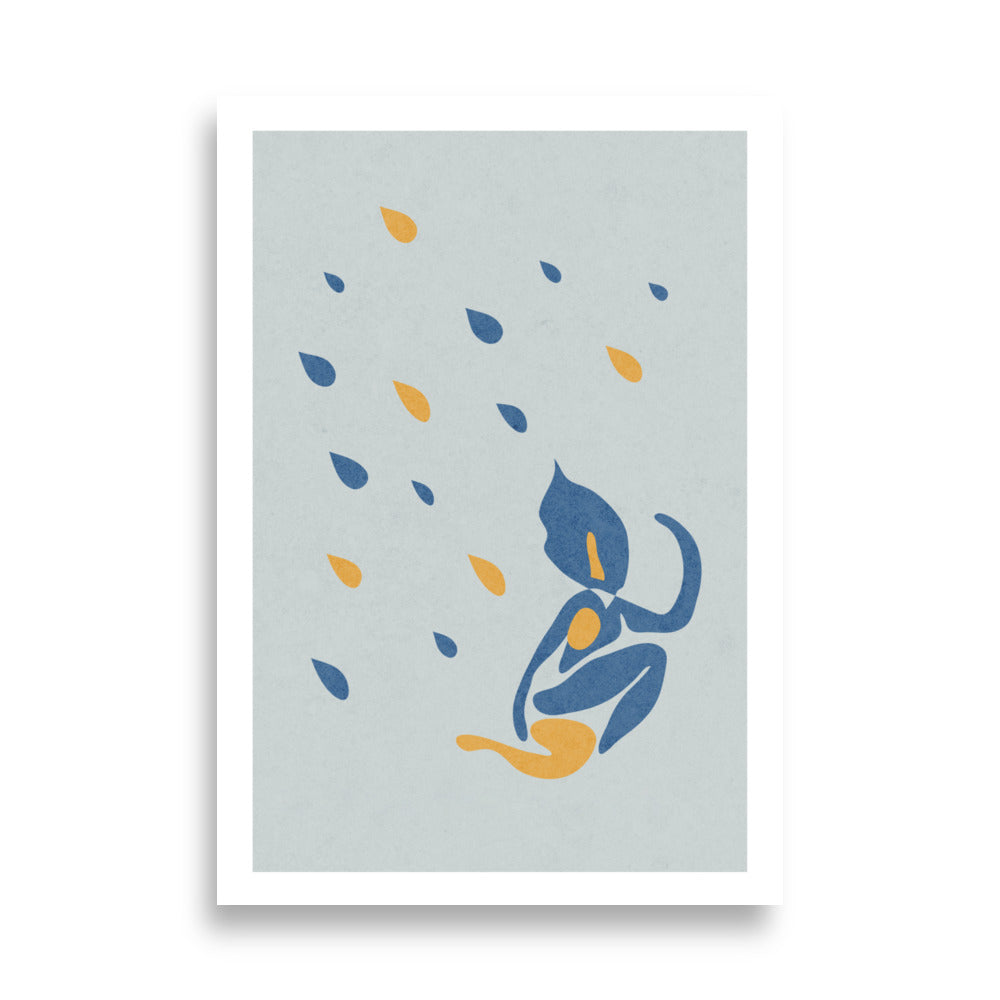 Rain Meditation Poster