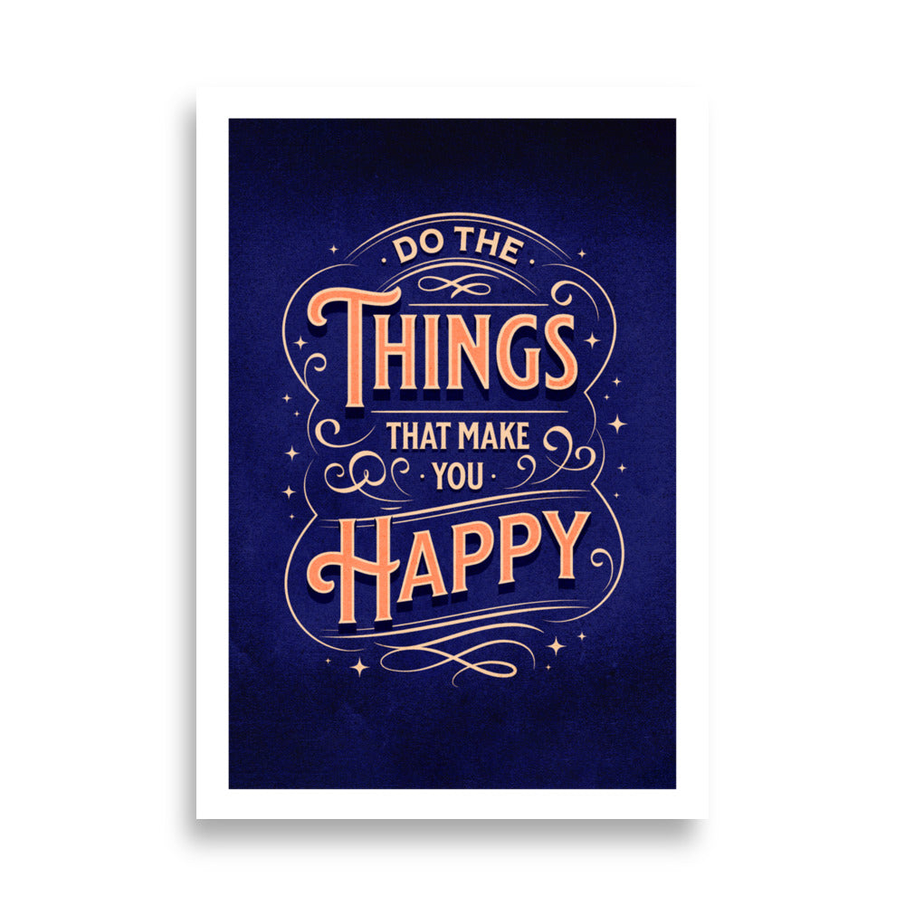 Happy Mantra Poster