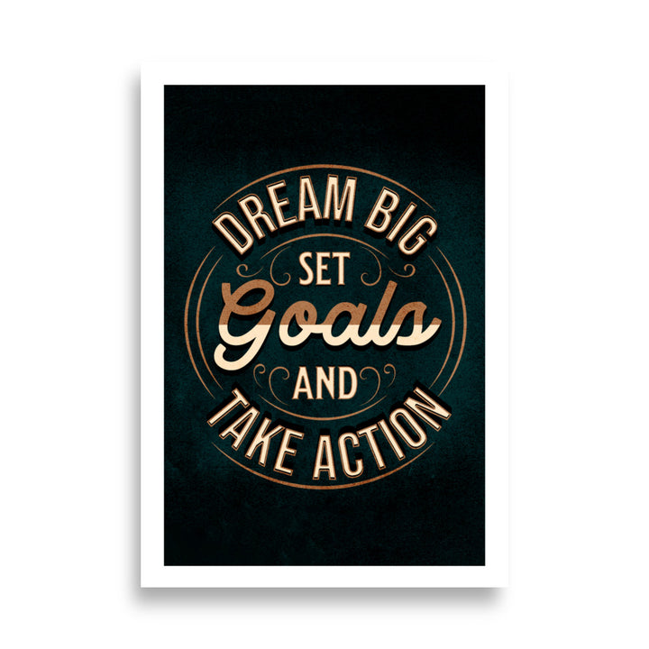 Motivational Goals Poster