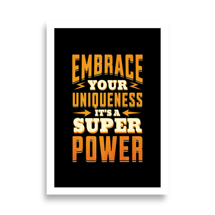 Unique Power Poster