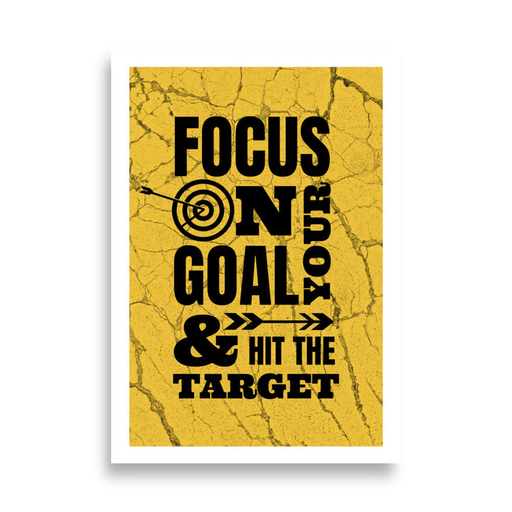 Motivational Goal Poster