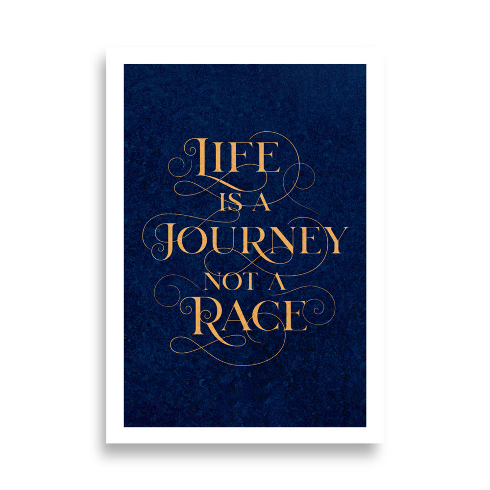 Journey Over Race Poster