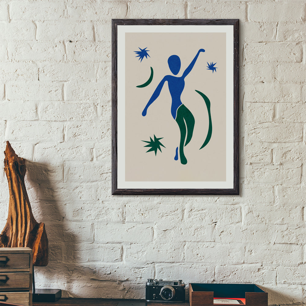 Dancing Figure Poster