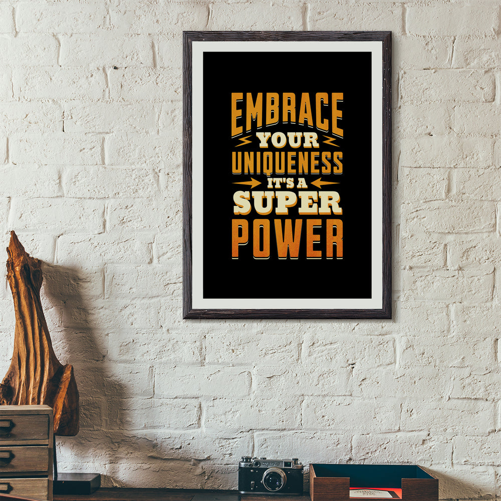 Unique Power Poster