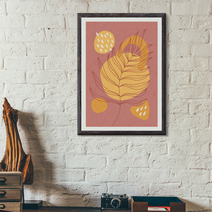 Golden Leaf Poster