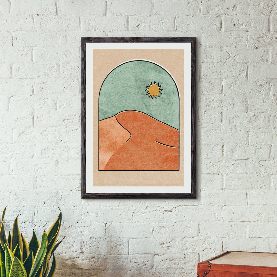 Desert Dawn Poster