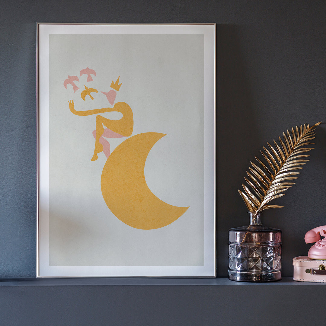 Moonlit Fairy Poster