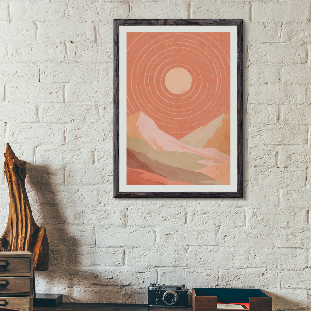 Sunset Radiance Poster