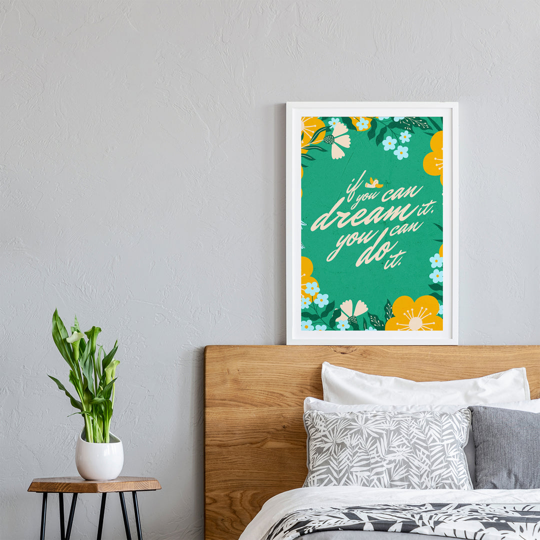 Floral Dreamer Poster