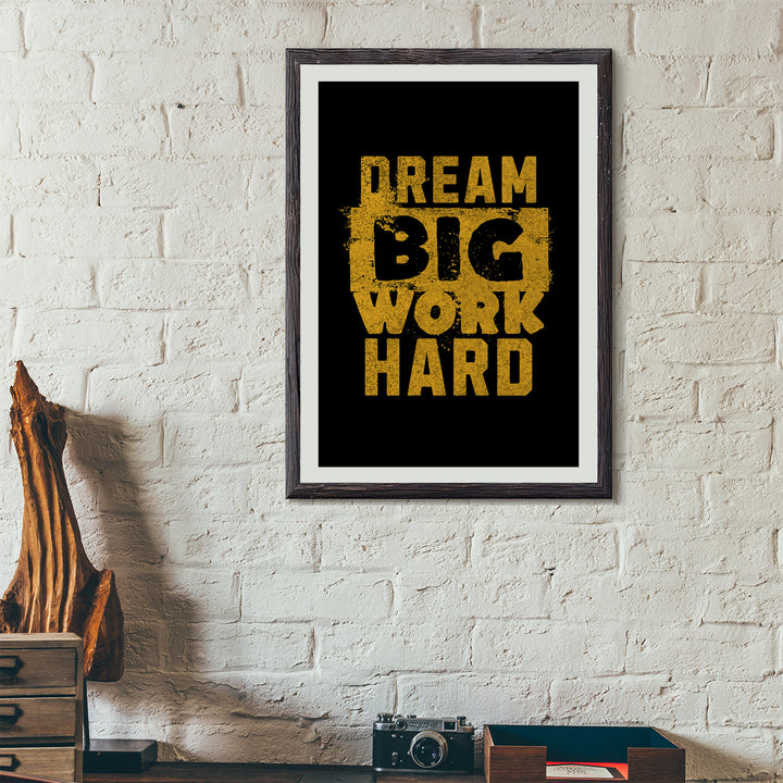 Dream & Hustle Poster