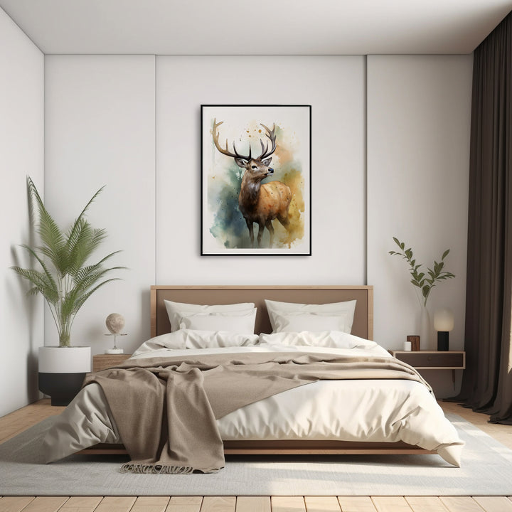 Majestic Deer Poster Elegance