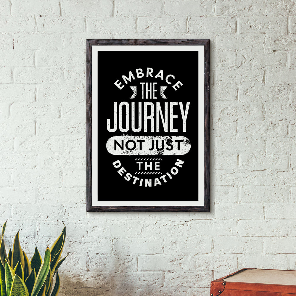 Journey Embrace Poster