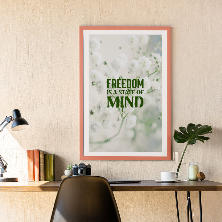 Freedom Mindset Poster