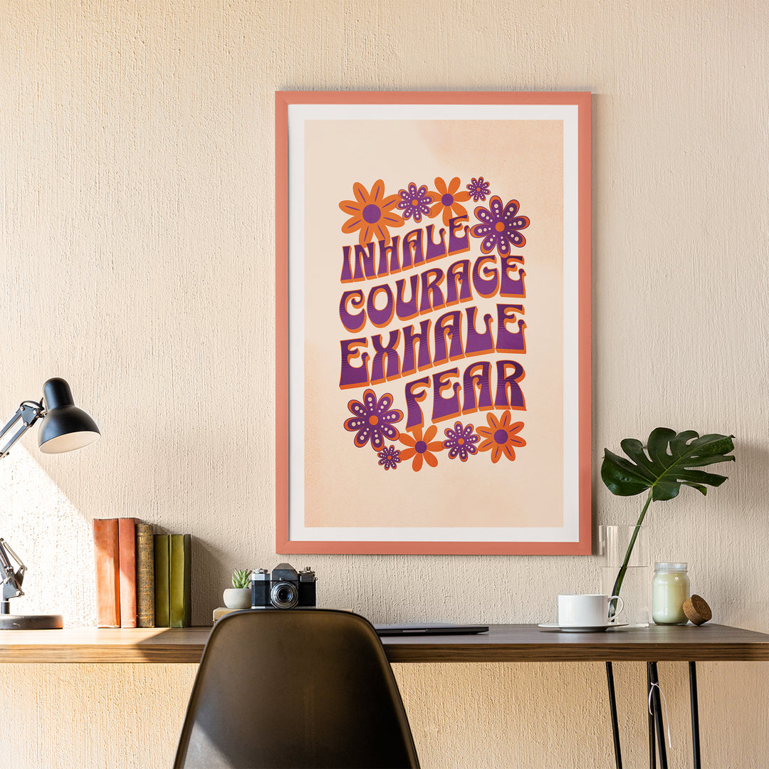 Courage and Fear Poster