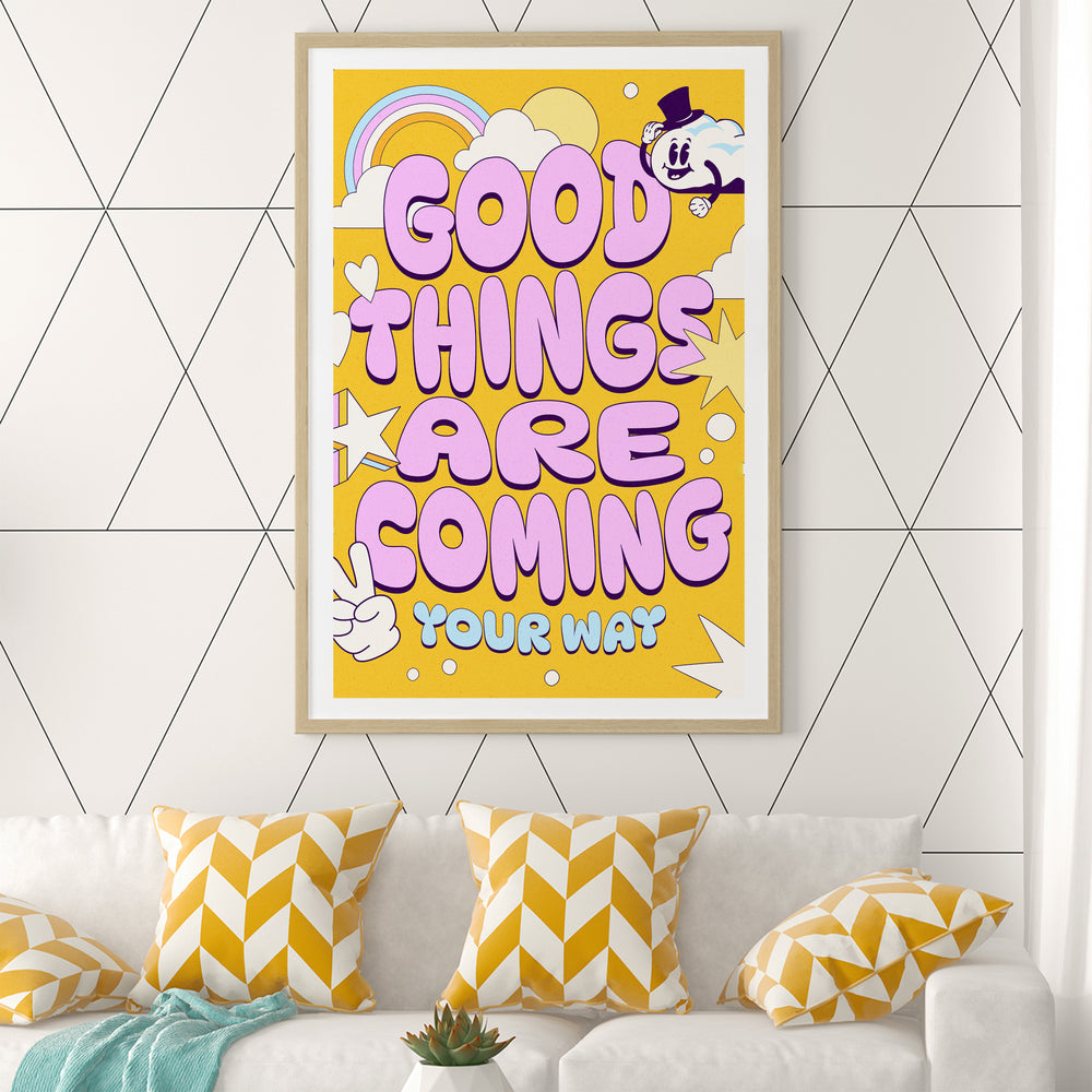 Bright Future Motivation Poster