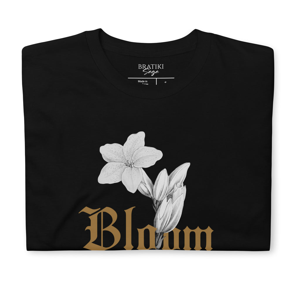 Monochrome Bloom T-Shirt