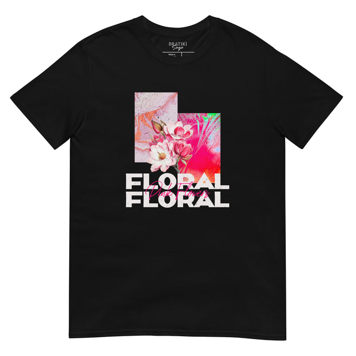 Abstract Floral T-Shirt