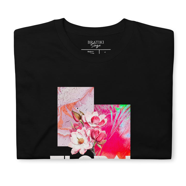 Abstract Floral T-Shirt