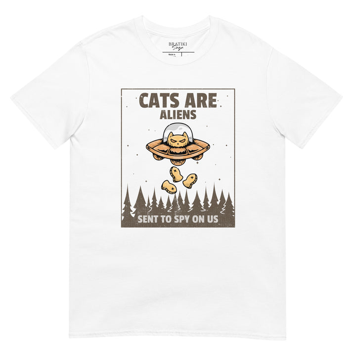 Alien Cat Spy T-Shirt