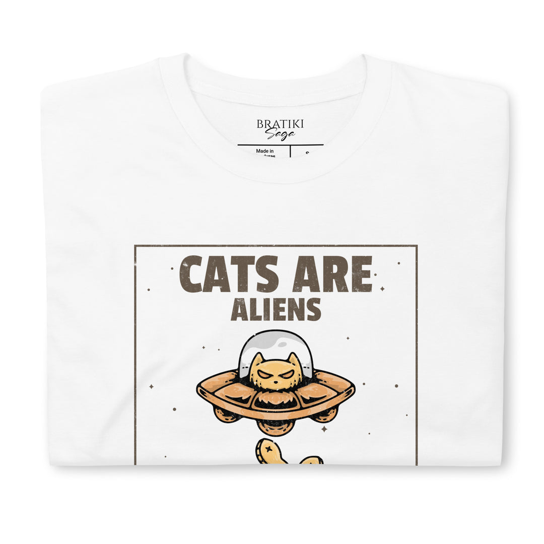 Alien Cat Spy T-Shirt