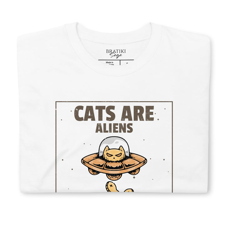 Alien Cat Spy T-Shirt