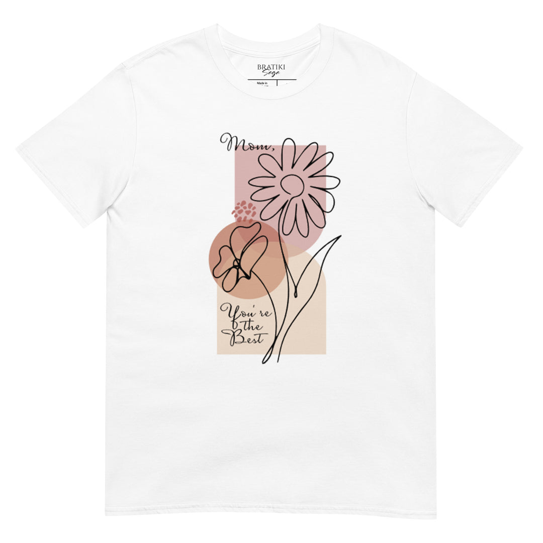 Best Mom Floral T-Shirt