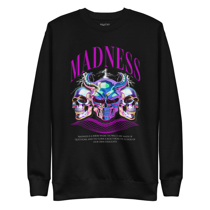 Neon Skull Frenzy Sweatshirt