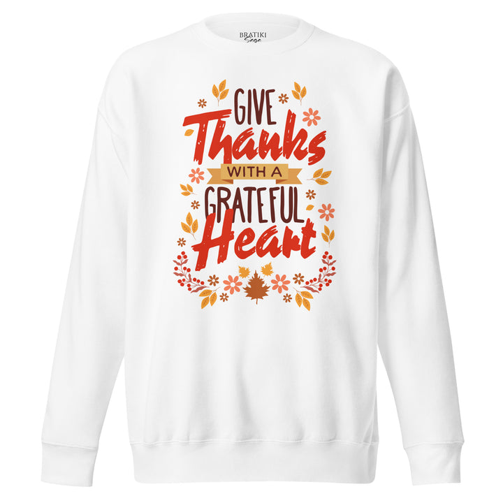 Grateful Message Sweatshirt