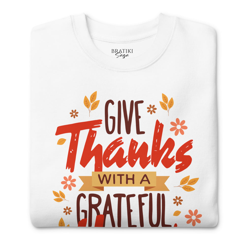 Grateful Message Sweatshirt