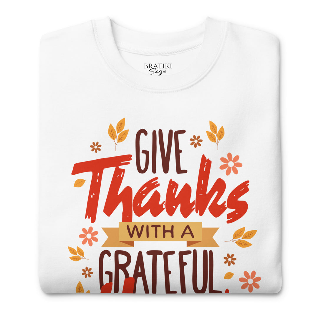 Grateful Message Sweatshirt