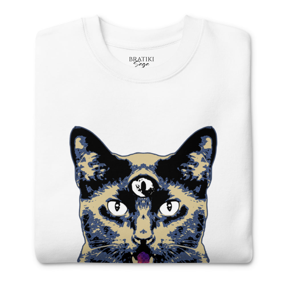 Feline Intrigue Sweatshirt