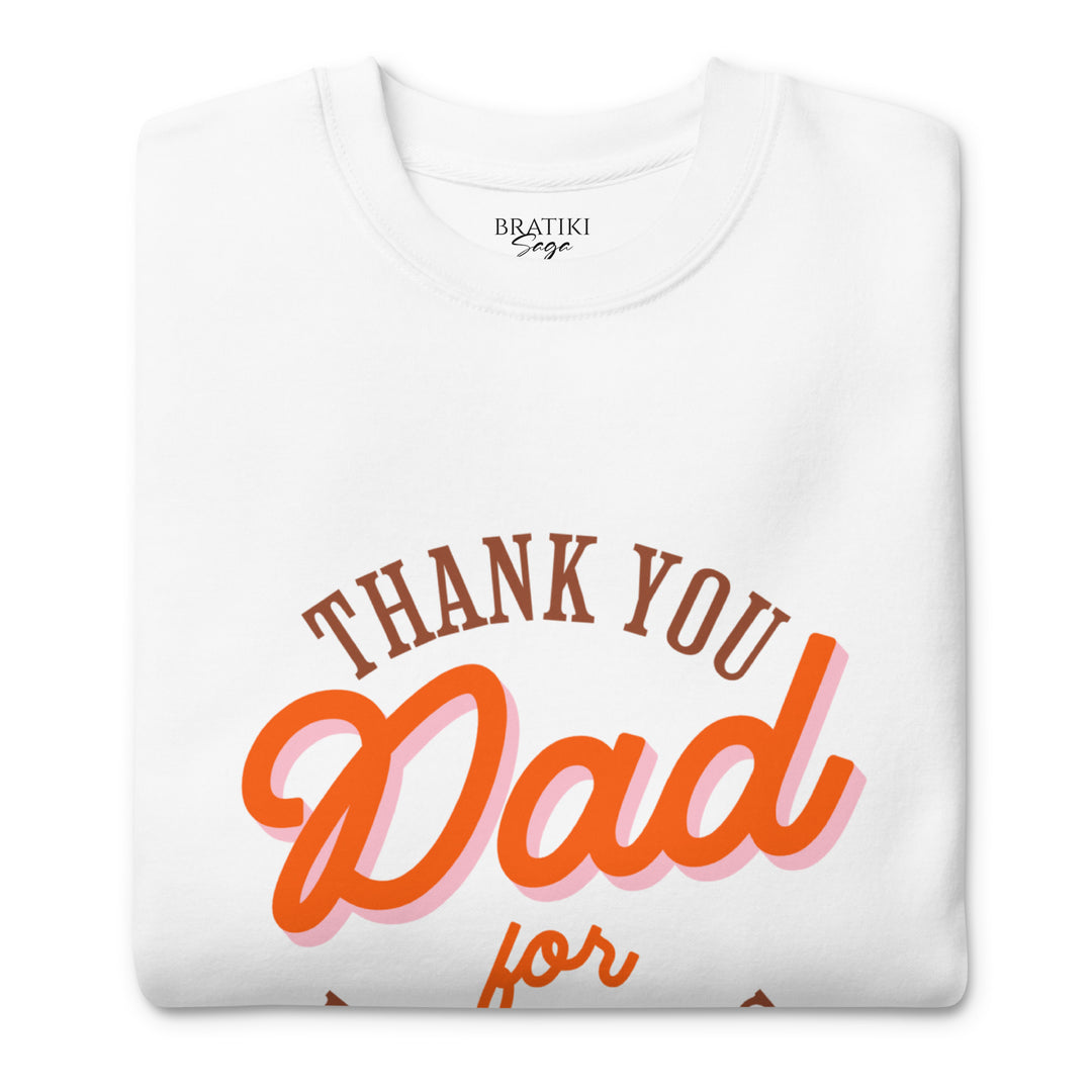 Gratitude Dad Sweatshirt