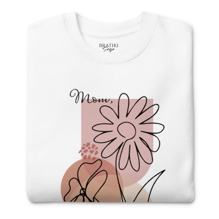 Floral Mom Sweatshirt