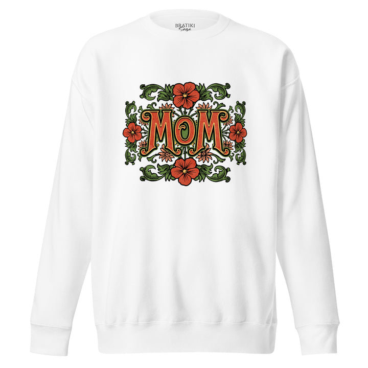 Floral Tribute Mom Sweatshirt