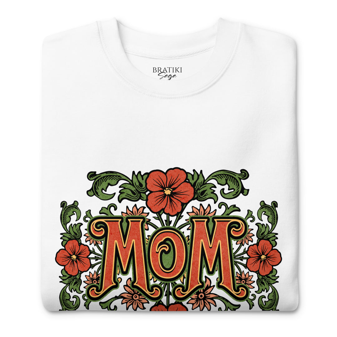 Floral Tribute Mom Sweatshirt