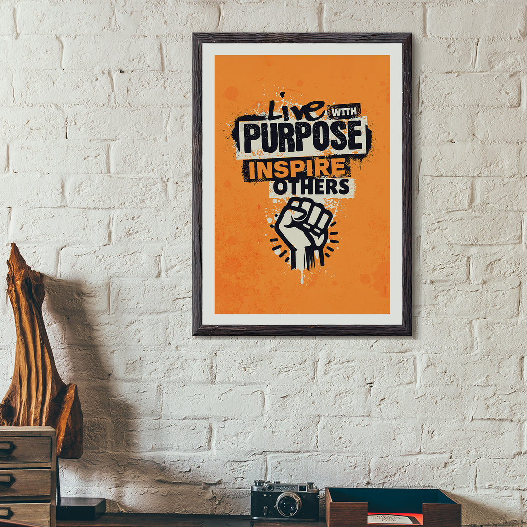 Purposeful Living Poster